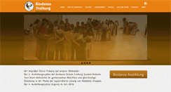Desktop Screenshot of biodanza-freiburg.de